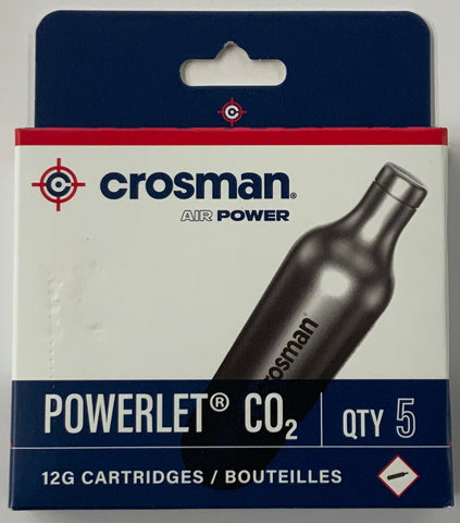 Crosman Powerlet C02  5 ct.