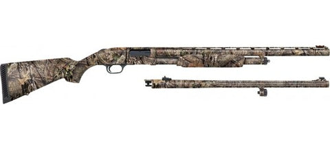 Mossberg 53270 500 Turkey/Deer Combo Pump 12 GA Shotgun, 24"/24" , Mossy Oak Break-Up