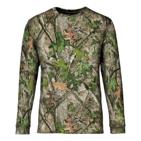 Red Head Long Sleeve T-Shirt in True Timber HTC Green Camo