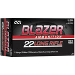 CCi Blazer 22 LR Bullets 50 Rounds