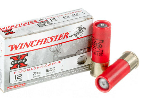 Winchester Super-X 12 GA Rifled Slug 2 3/4"