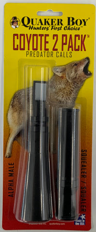 Quaker Boy Coyote 2 Pack Predator Calls