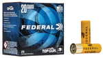 Federal Top Gun 20 GA 2 3/4" Clay Target Shotshells #8